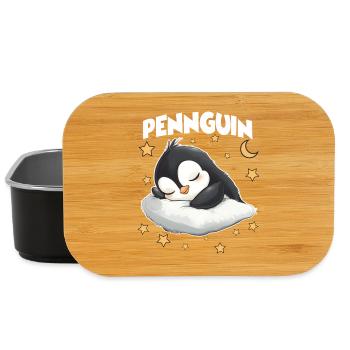 Pennguin Penguin Sleepyheads Late Riser Cuddle - Lunch Box - black - Front