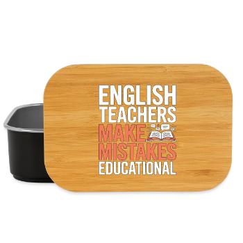 ESL Teacher English Teacher Make Teaching Career - Lunch Box - Schwarz - Vorne