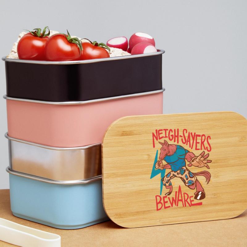 Reiter Reiterin Pferd Neigh-Sayers Beware Lunch Box