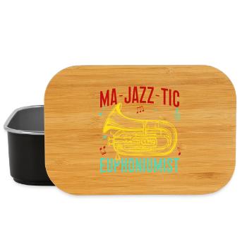 Euphonium Ma-Jazz-Tic Euphoniumist Baritone - Lunch Box - black - Front