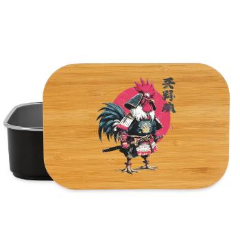 Hahn-Samurai-Rüstung - Lunch Box - Schwarz - Vorne
