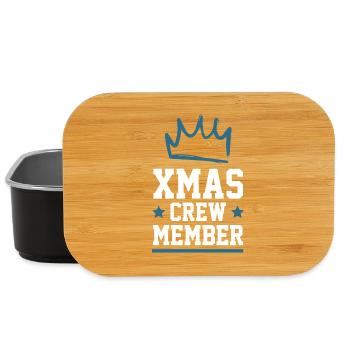 Équipage de Noël - Boîte à goûter - noir - Devant