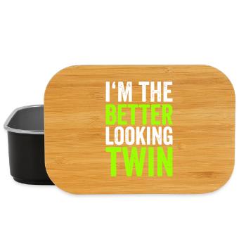 Besser aussehende Zwillingsneon-Typografie - Lunch Box - Schwarz - Vorne