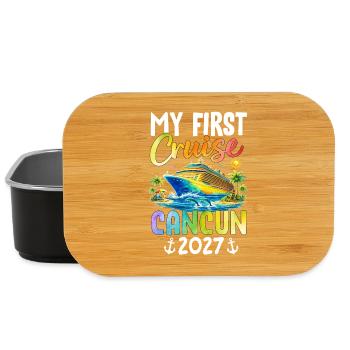 My First Cruise Cancun 2027 - Lunch Box - black - Front