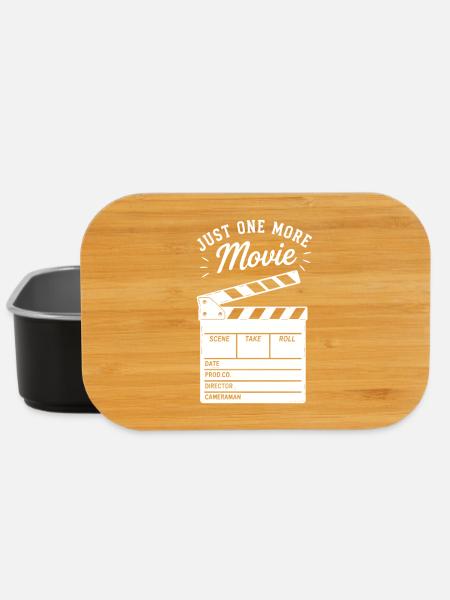 Just one more Movie Filmklappe für Cineasten - Lunch Box - black