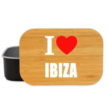 Ibiza Heart Love Graphic Tee - Lunch Box - black - Front