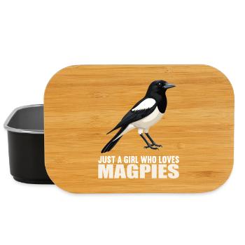 Magpies Magpie - Lunch Box - black - Front
