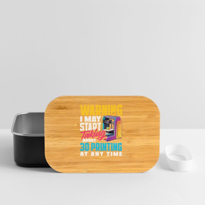 Warning Could Talk About 3D Printing Printer Lunch Box