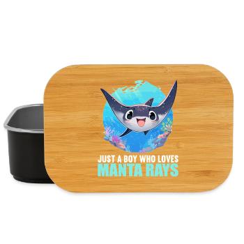 Rays Manta Rays - Lunch Box - black - Front