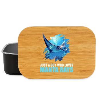 Rays Manta Rays - Lunch Box - black - Front