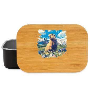 Murmeltiere Murmeltier - Lunch Box - Schwarz - Vorne