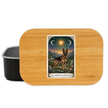 German Shepherd Tarot - Lunch Box - black - Front
