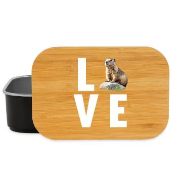 Murmeltiere Murmeltier - Lunch Box - Schwarz - Vorne
