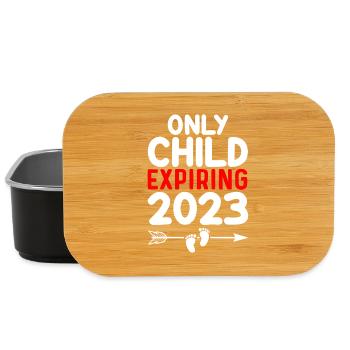 Enfant unique : Conception de flèches 2023 - Boîte à goûter - noir - Devant