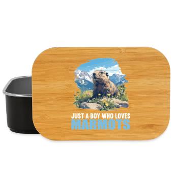 Marmots Groundhog - Lunch Box - black - Front