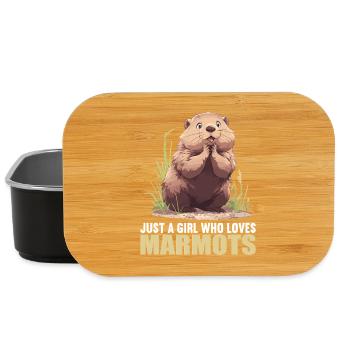 Marmots Groundhog - Lunch Box - black - Front