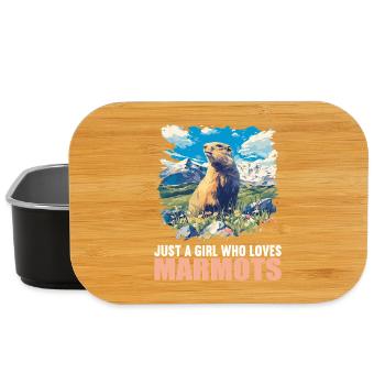 Marmots Groundhog - Lunch Box - black - Front