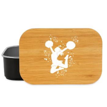 Cheerleader Cheer Mom Cheerleading - Lunch Box - Schwarz - Vorne