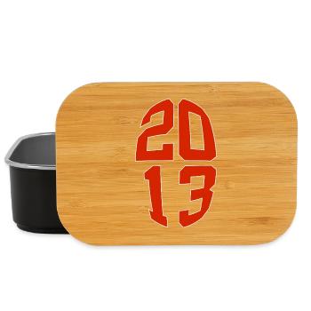 13 JAHRE ALT 2013 13. GEBURTSTAG - Lunch Box - Schwarz - Vorne