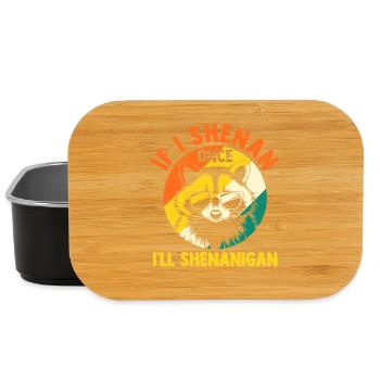 Trash Panda Raccoon - Lunch Box - Schwarz - Vorne