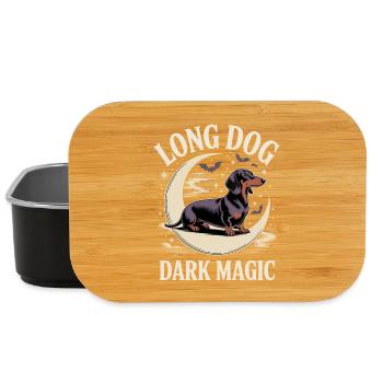 Dark Magic Dackel - Lunch Box - Schwarz - Vorne