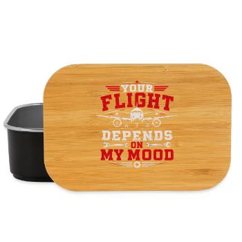 Wartungstechniker Flugzeug Und Luftfahrt - Lunch Box - Schwarz - Vorne