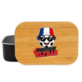 Ultras Football Fan de France pour le jour de match - Boîte à goûter - noir - Devant