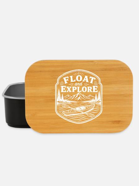 float and explore - Lunch Box - Schwarz
