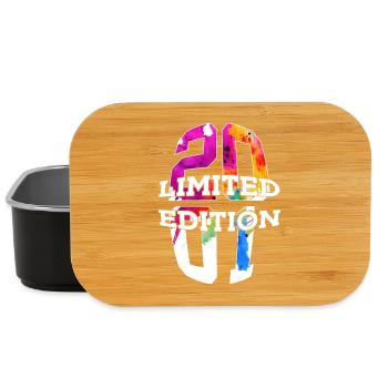 LIMITED EDITION 2001 25 YEARS 25TH BIRTHDAY - Lunch Box - black - Front