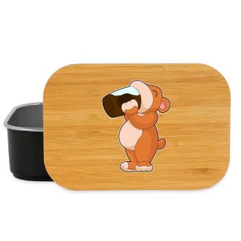 Bear Coffee Mug - Lunch Box - black - Front