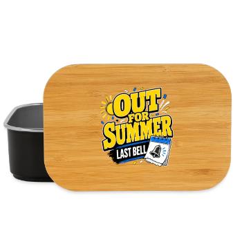 End of Year Gifts for Teachers, Out for Summer Las - Lunch Box - black - Front