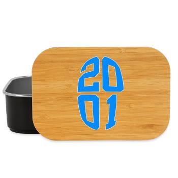 25 YEARS OLD 2001 25TH BIRTHDAY - Lunch Box - black - Front