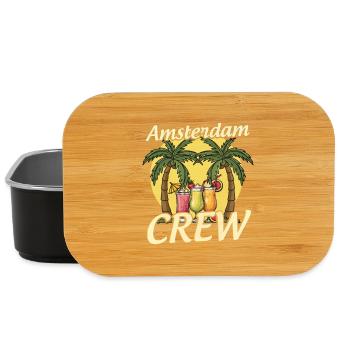 Amsterdam Crew - Lunch Box - Schwarz - Vorne