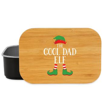 Cooler Papa Elf Weihnachtsgrafik - Lunch Box - Schwarz - Vorne