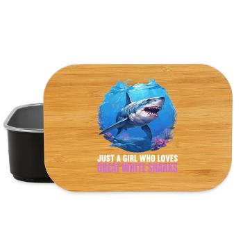Weißer Haie Weißer Hai - Lunch Box - Schwarz - Vorne