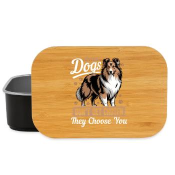 Shetland Sheepdog Sheltie Dog Breed - Lunch Box - Schwarz - Vorne