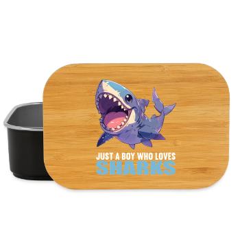 Sharks Shark - Lunch Box - black - Front