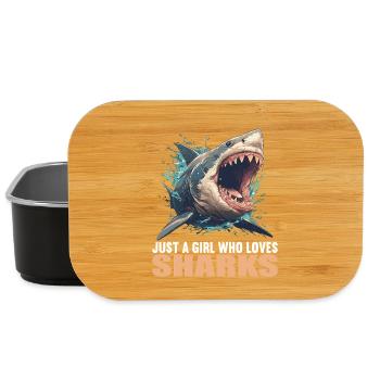 Sharks Shark - Lunch Box - black - Front