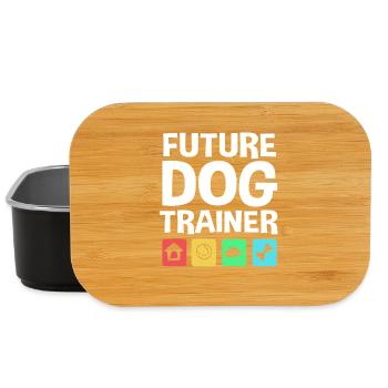 Dog trainer - Lunch Box - black - Front