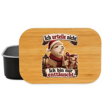 Ich urteile nicht, Ich bin nur enttäuscht - Lunch Box - Schwarz - Vorne