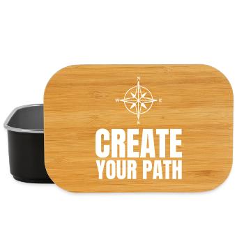 Create Your Path - Lunch Box - Schwarz - Vorne