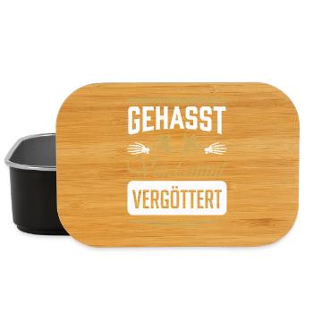 Gehasst VerdammT Vergottet - Lunch Box - Schwarz - Vorne
