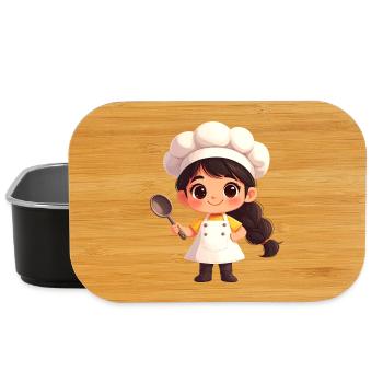 Kitchen Heroine Little Cook - Lunch Box - black - Front