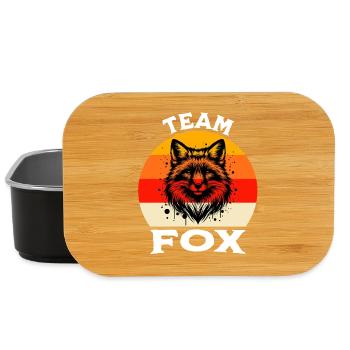 Team Rotfuchs Fuchs - Lunch Box - Schwarz - Vorne