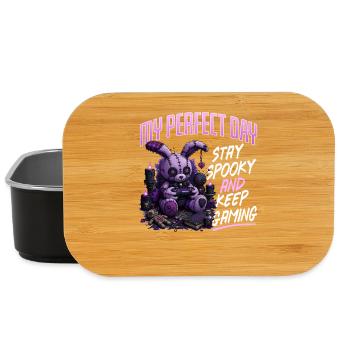 Pastel Goth Soft Goth Gaming Gamer - Boîte à goûter - noir - Devant