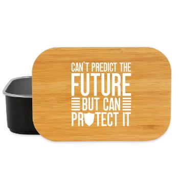 Insurance Agent Costume Can Protect Medicare - Lunch Box - Schwarz - Vorne