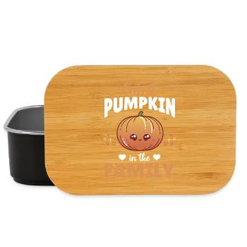Halloween Pumpkin - Cutest Pumpkin in the Family - Lunch Box - Schwarz - Vorne