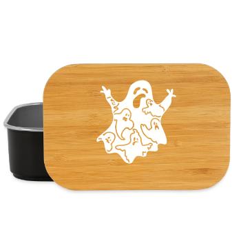 Halloween Party Ghost Funny Halloween Ghost - Lunch Box - Schwarz - Vorne