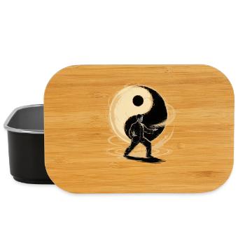 Tai Chi Zen Meditation – Chi Qigong Training - Lunch Box - Schwarz - Vorne