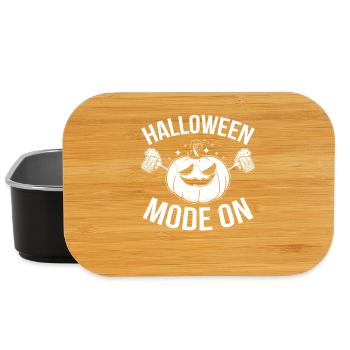 Halloween Mode On Halloween Party Ideas - Lunch Box - Schwarz - Vorne